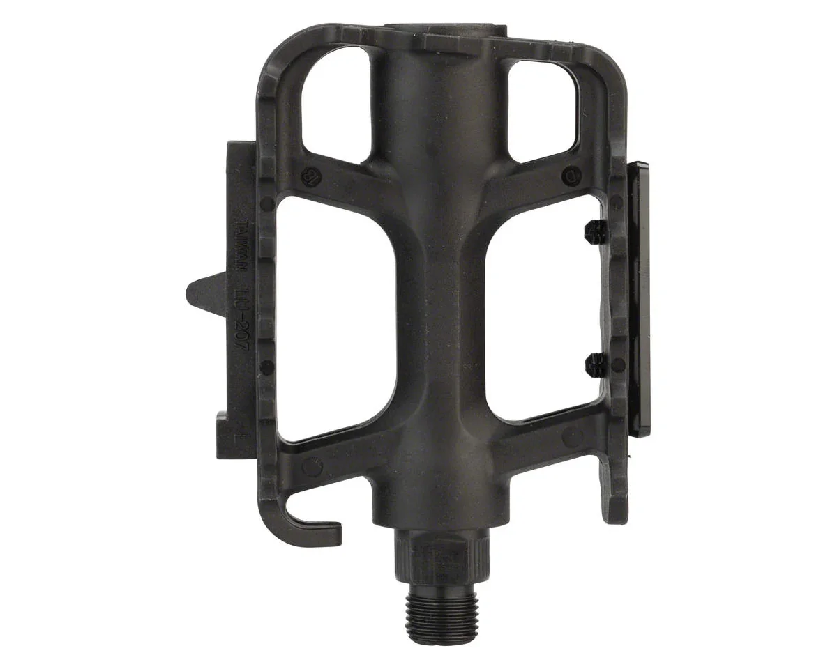 MSW Dimension Mountain Basic Heavy-Duty Pedals (Black) (Plastic) (9/16") - view 2